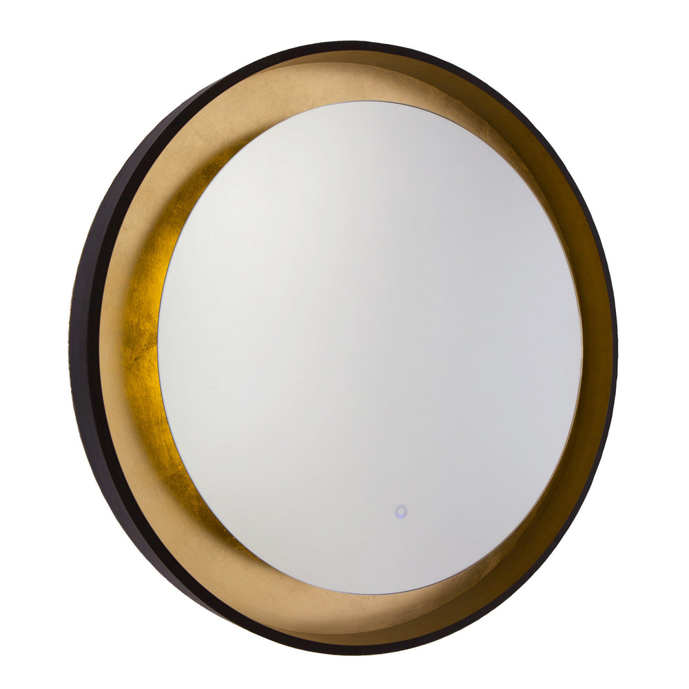 Artcraft Canada - LED Mirror - Reflections - Oil Rubbed Bronze & Gold Leaf- Union Lighting Luminaires Decor