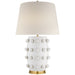 Visual Comfort Signature Canada - One Light Table Lamp - Linden - Plaster White- Union Lighting Luminaires Decor