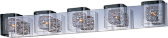 ET2 - Five Light Bath Vanity - Gem - Polished Chrome- Union Lighting Luminaires Decor