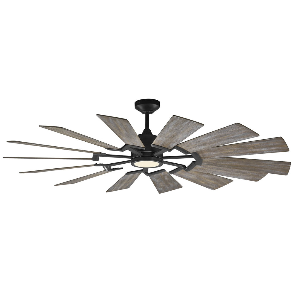 Visual Comfort Fan Canada - 62" Ceiling Fan - Prairie - Aged Pewter- Union Lighting Luminaires Decor