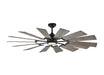 Visual Comfort Fan Canada - 62``Ceiling Fan - Prairie 62 - Aged Pewter- Union Lighting Luminaires Decor