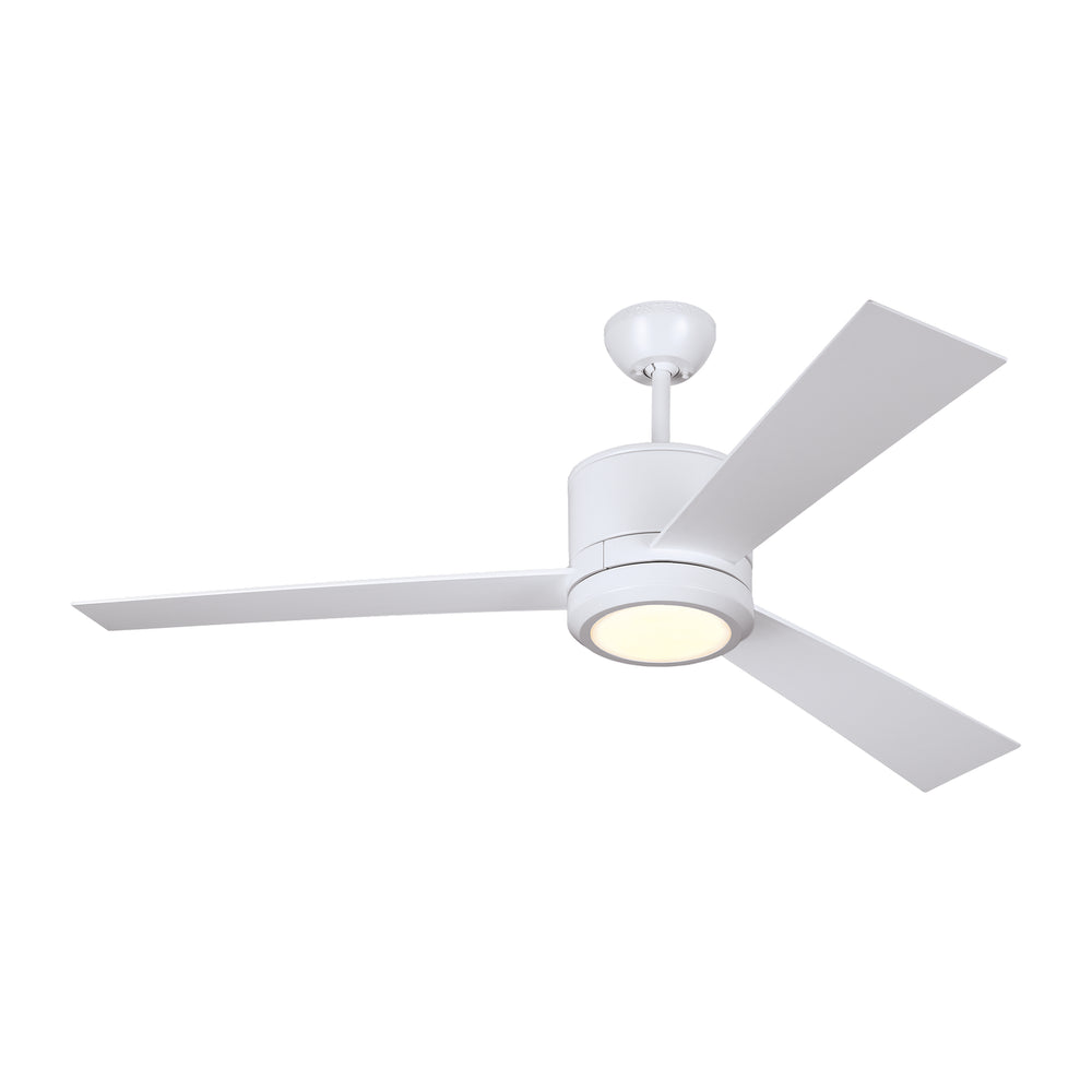 Generation Lighting Canada - 52" Ceiling Fan - Vision - Matte White- Union Lighting Luminaires Decor