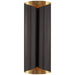 Visual Comfort Signature Canada - Four Light Wall Sconce - Selfoss - Bronze and Gild- Union Lighting Luminaires Decor
