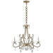 Visual Comfort Signature Canada - Six Light Chandelier - Montmartre - Hand-Rubbed Antique Brass- Union Lighting Luminaires Decor