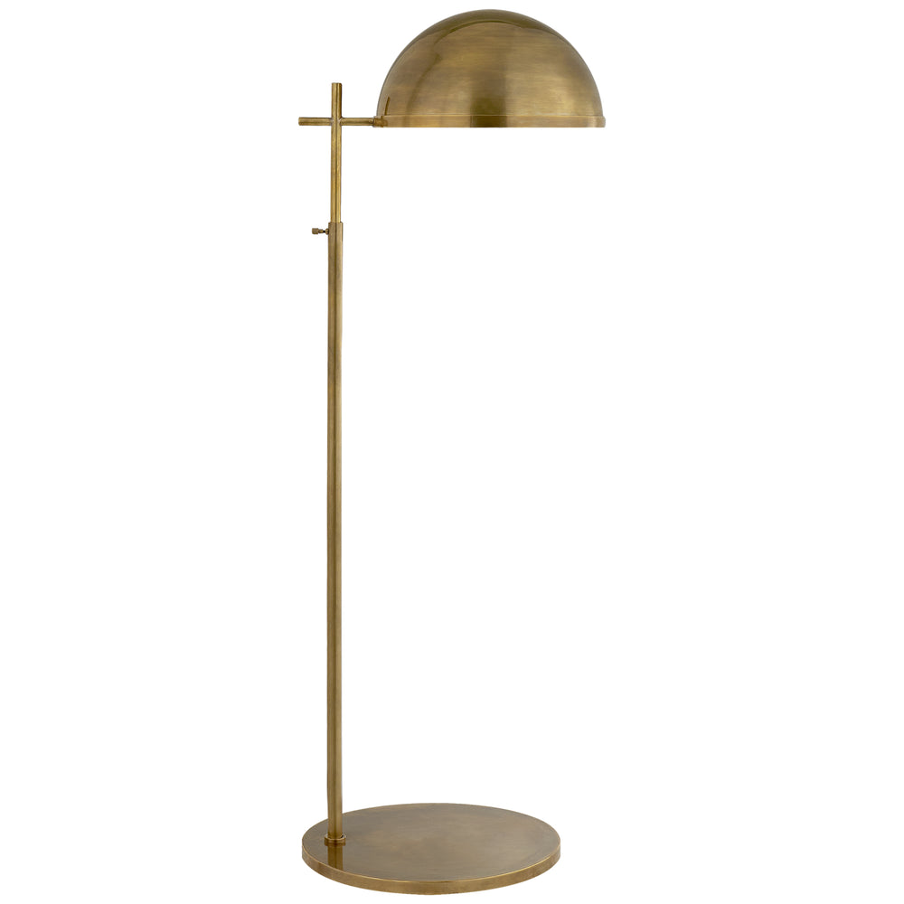 Visual Comfort Signature Canada - One Light Floor Lamp - Dulcet - Antique-Burnished Brass- Union Lighting Luminaires Decor