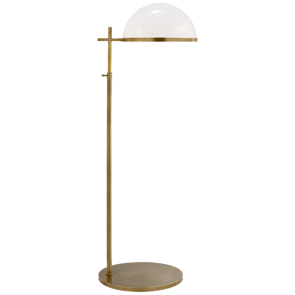 Visual Comfort Signature Canada - One Light Floor Lamp - Dulcet - Antique-Burnished Brass- Union Lighting Luminaires Decor