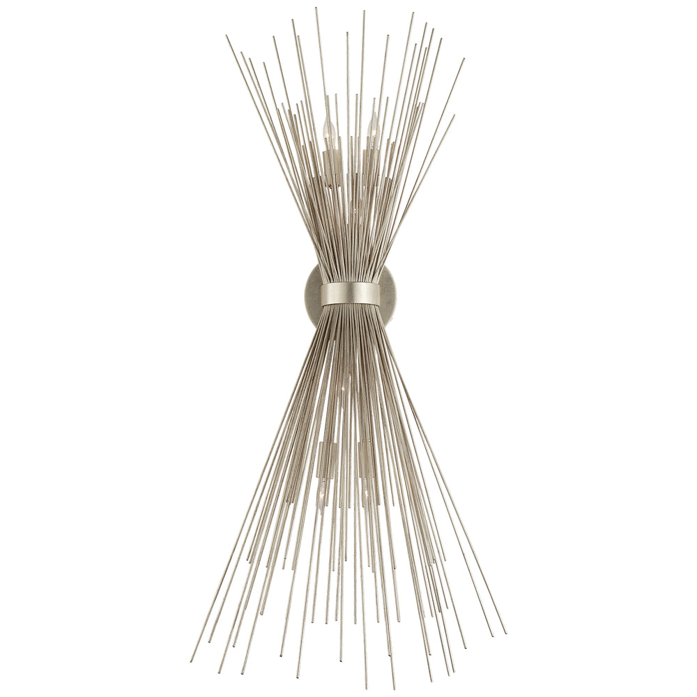 Visual Comfort Signature Canada - Six Light Wall Sconce - Strada - Burnished Silver Leaf- Union Lighting Luminaires Decor