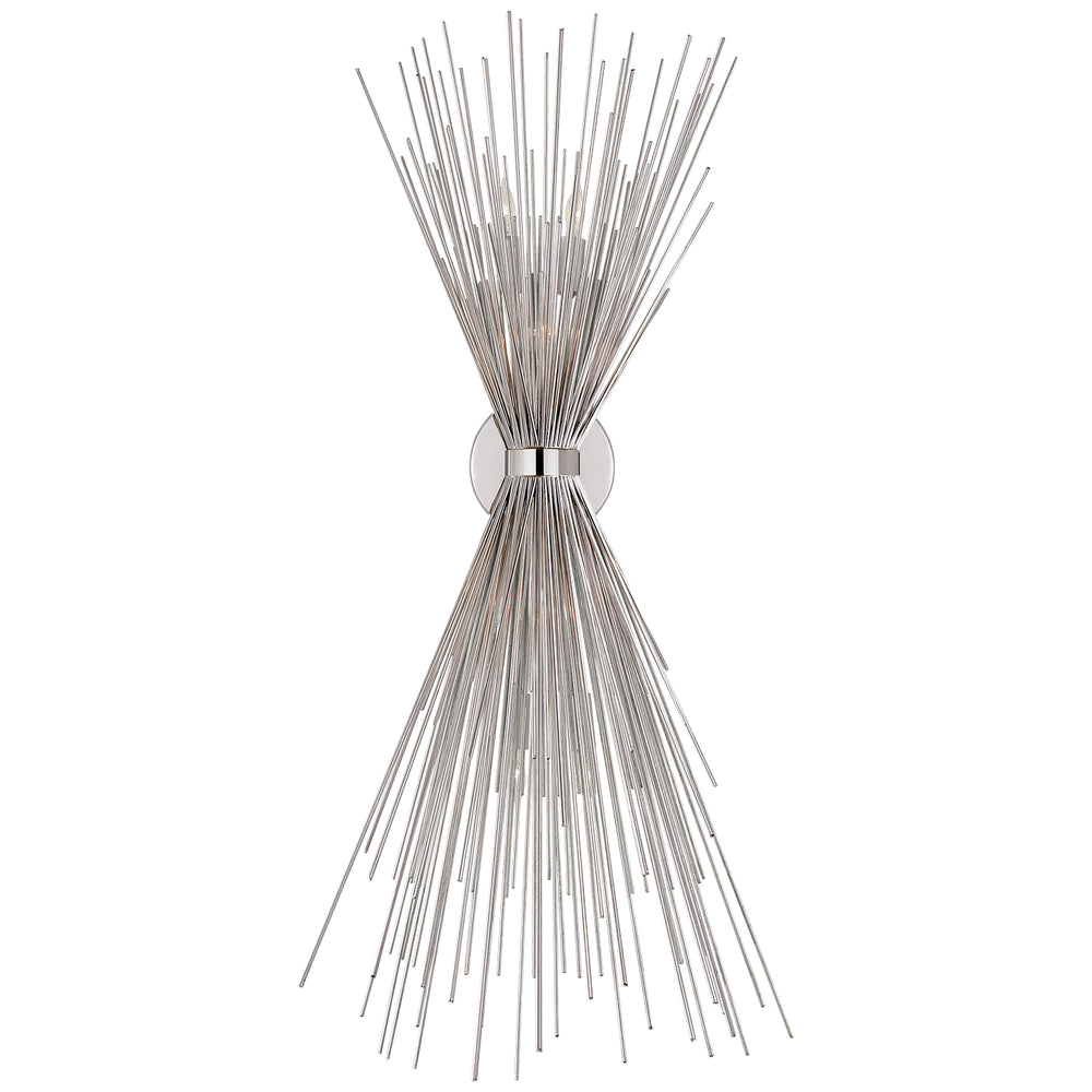Visual Comfort Signature Canada - Six Light Wall Sconce - Strada - Polished Nickel- Union Lighting Luminaires Decor