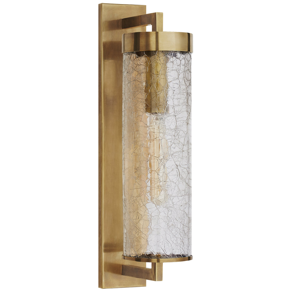 Visual Comfort Signature Canada - One Light Bracketed Wall Sconce - Liaison - Antique-Burnished Brass- Union Lighting Luminaires Decor