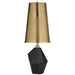 Visual Comfort Signature Canada - One Light Table Lamp - Halcyon - Black Cremo Marble- Union Lighting Luminaires Decor