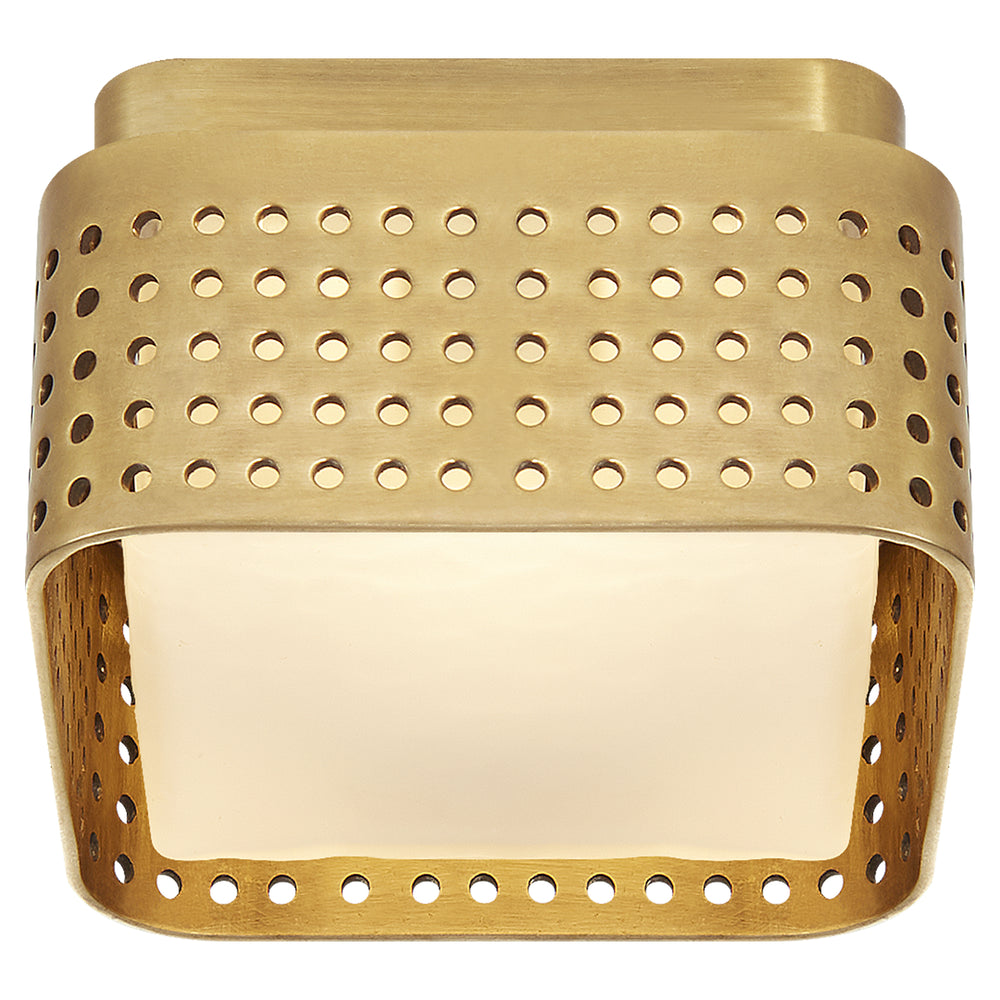 Visual Comfort Signature Canada - LED Flush Mount - Precision - Antique-Burnished Brass- Union Lighting Luminaires Decor