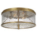 Visual Comfort Signature Canada - Two Light Flush Mount - Liaison - Antique-Burnished Brass- Union Lighting Luminaires Decor