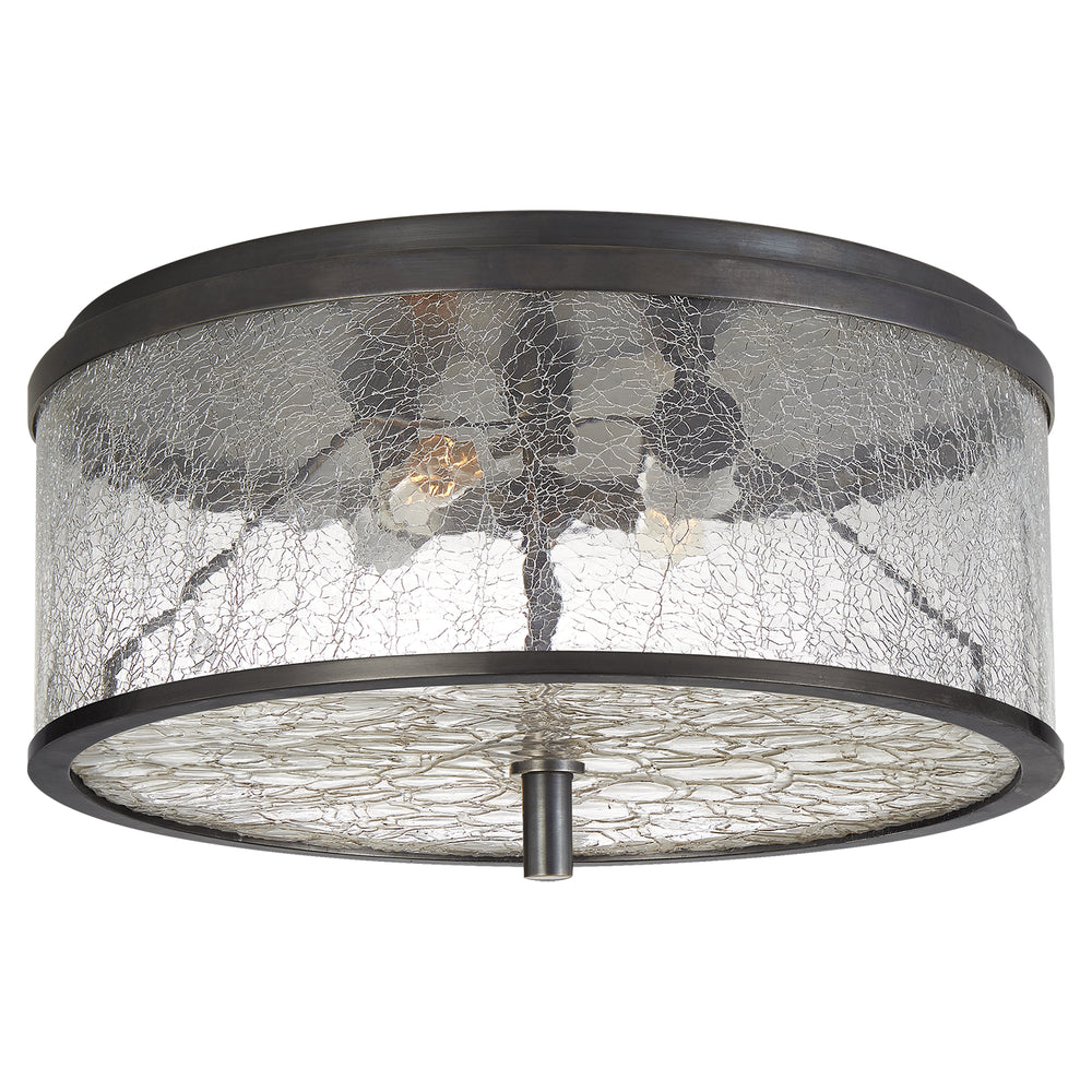 Visual Comfort Signature Canada - Two Light Flush Mount - Liaison - Bronze- Union Lighting Luminaires Decor