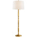 Ralph Lauren Canada - Two Light Floor Lamp - Hollis - Natural Brass- Union Lighting Luminaires Decor