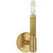 Ralph Lauren Canada - One Light Wall Sconce - Barrett - Natural Brass- Union Lighting Luminaires Decor