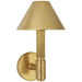 Ralph Lauren Canada - One Light Wall Sconce - Barrett - Natural Brass- Union Lighting Luminaires Decor