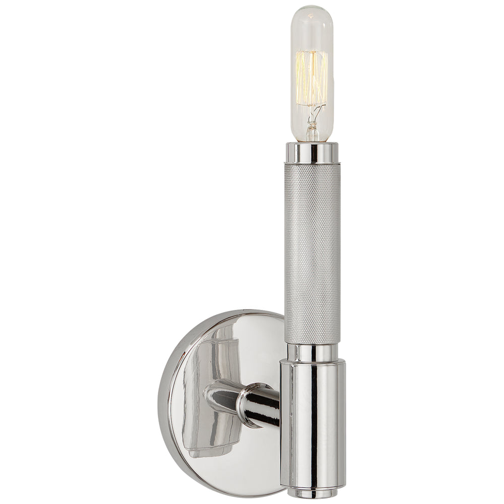 Ralph Lauren Canada - One Light Wall Sconce - Barrett - Polished Nickel- Union Lighting Luminaires Decor