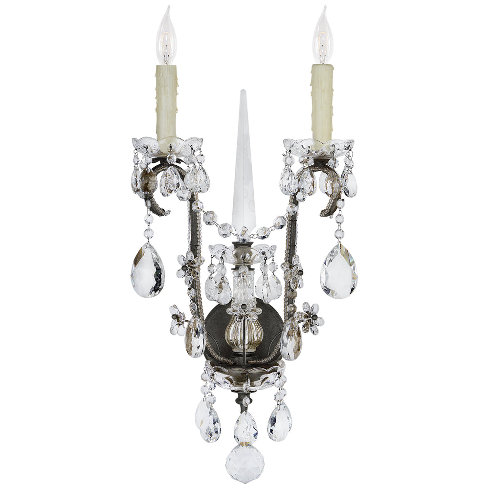 Ralph Lauren Canada - Two Light Wall Sconce - Alessandra - Antiqued Gild- Union Lighting Luminaires Decor