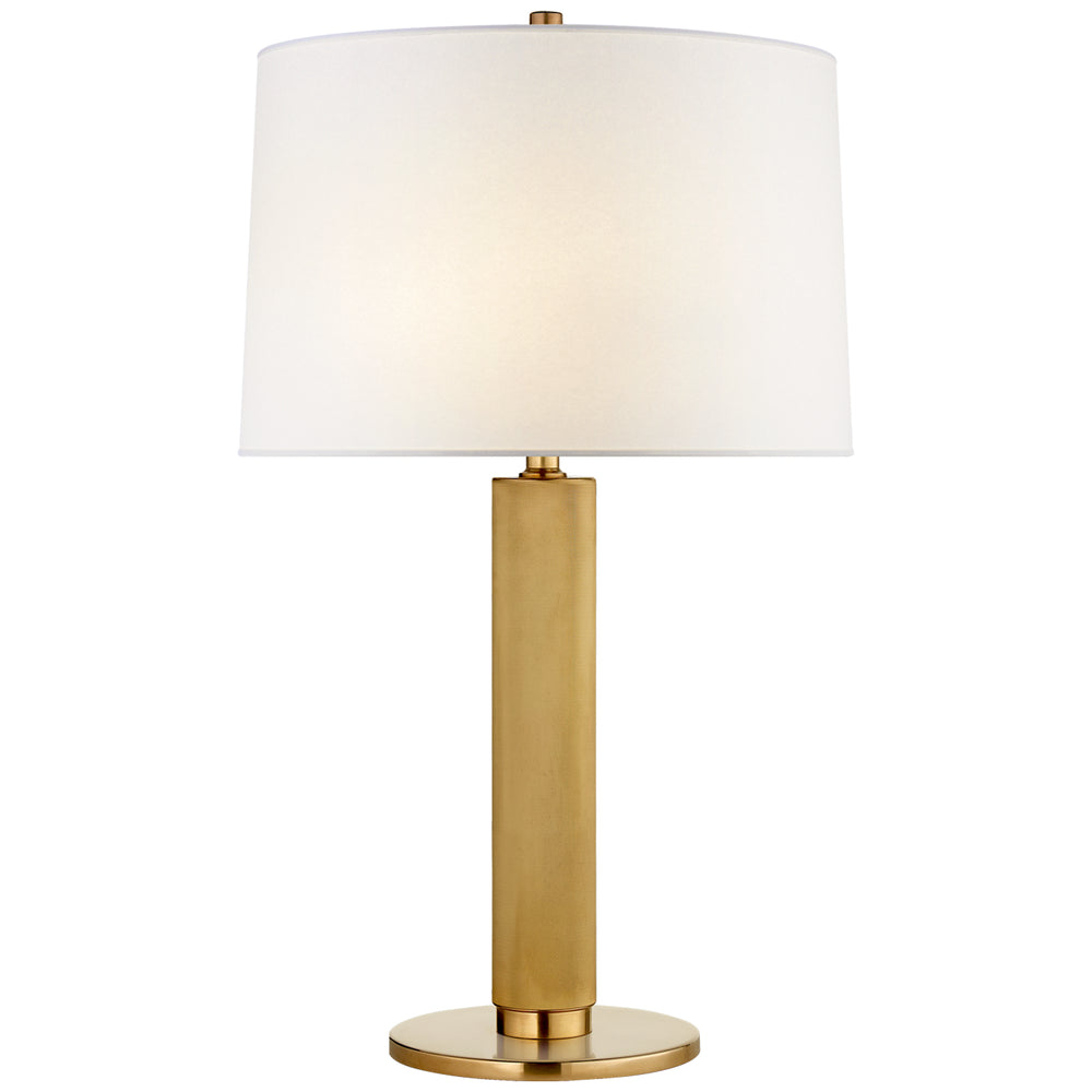 Ralph Lauren Canada - Two Light Table Lamp - Barrett - Natural Brass- Union Lighting Luminaires Decor