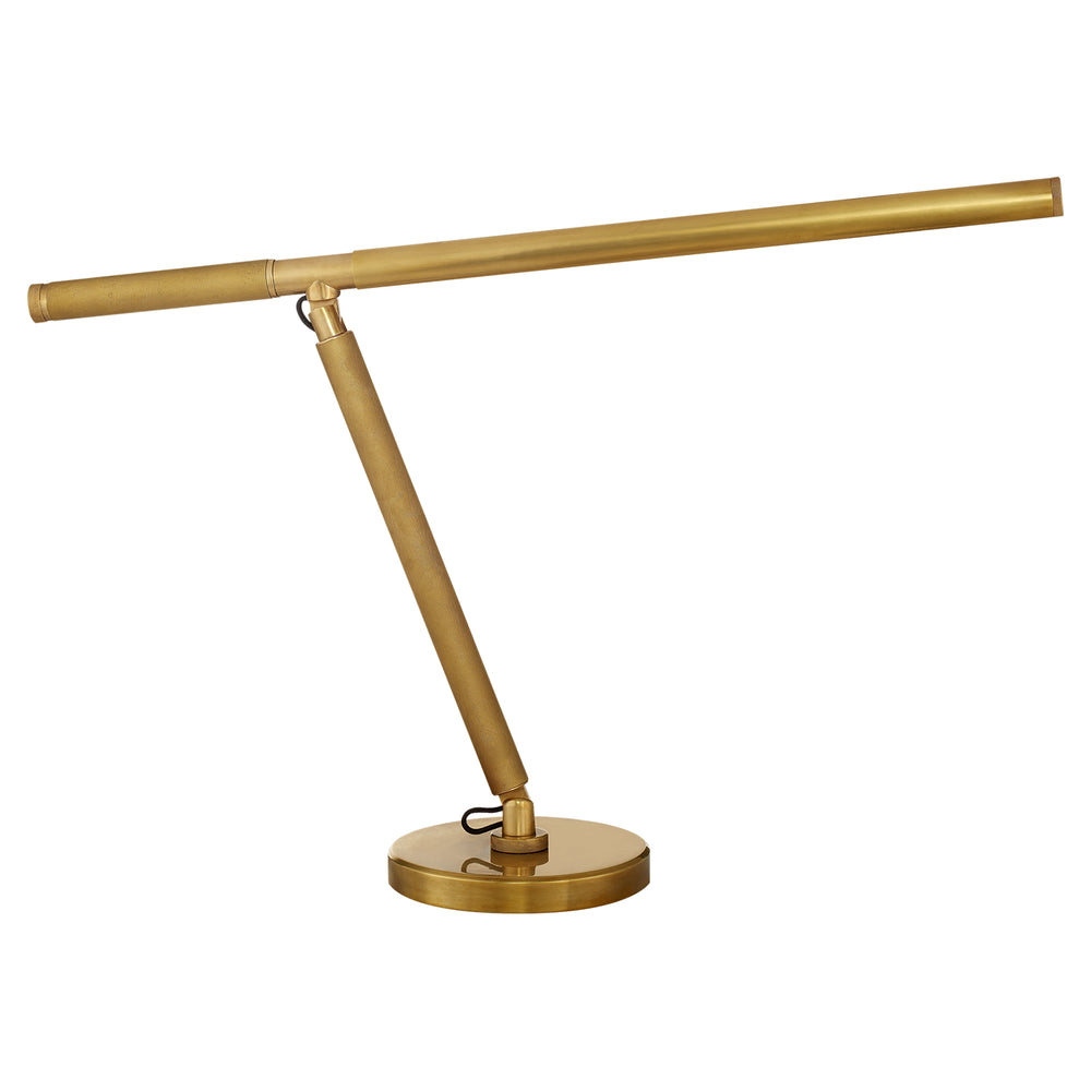 Ralph Lauren Canada - LED Desk Lamp - Barrett - Natural Brass- Union Lighting Luminaires Decor