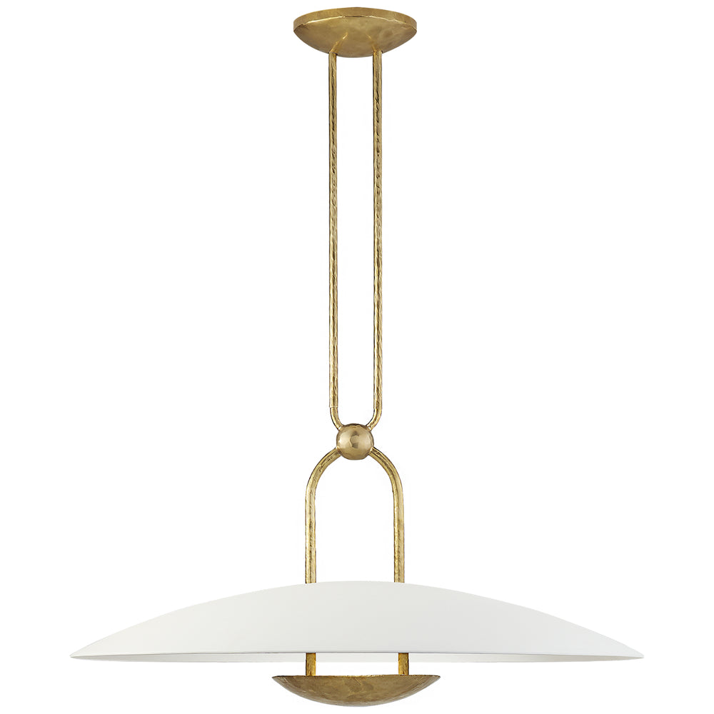 Ralph Lauren Canada - LED Pendant - Cara - Natural Brass- Union Lighting Luminaires Decor