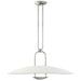 Ralph Lauren Canada - LED Pendant - Cara - Polished Nickel- Union Lighting Luminaires Decor