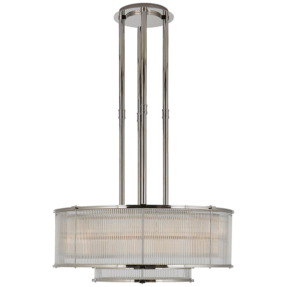 Ralph Lauren Canada - 20 Light Chandelier - Allen - Polished Nickel- Union Lighting Luminaires Decor