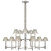 Ralph Lauren Canada - 15 Light Chandelier - Barrett - Polished Nickel- Union Lighting Luminaires Decor
