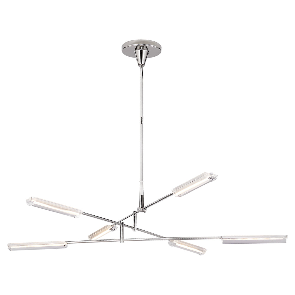Ralph Lauren Canada - LED Chandelier - Daley - Polished Nickel- Union Lighting Luminaires Decor