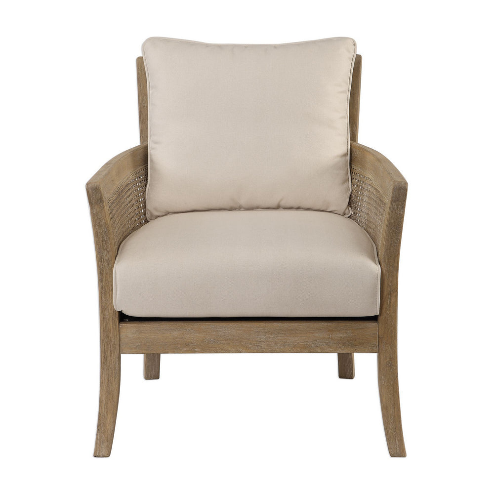 Uttermost - Arm Chair - Encore - Sandstone- Union Lighting Luminaires Decor