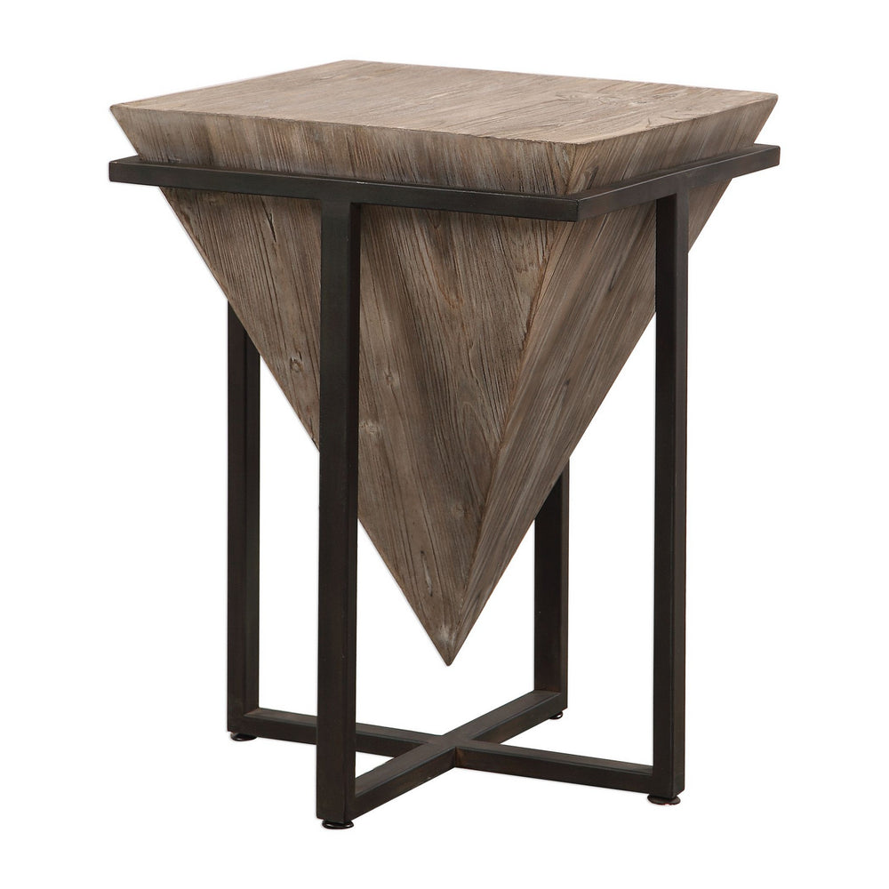 Uttermost - Accent Table - Bertrand - Aged Black- Union Lighting Luminaires Decor