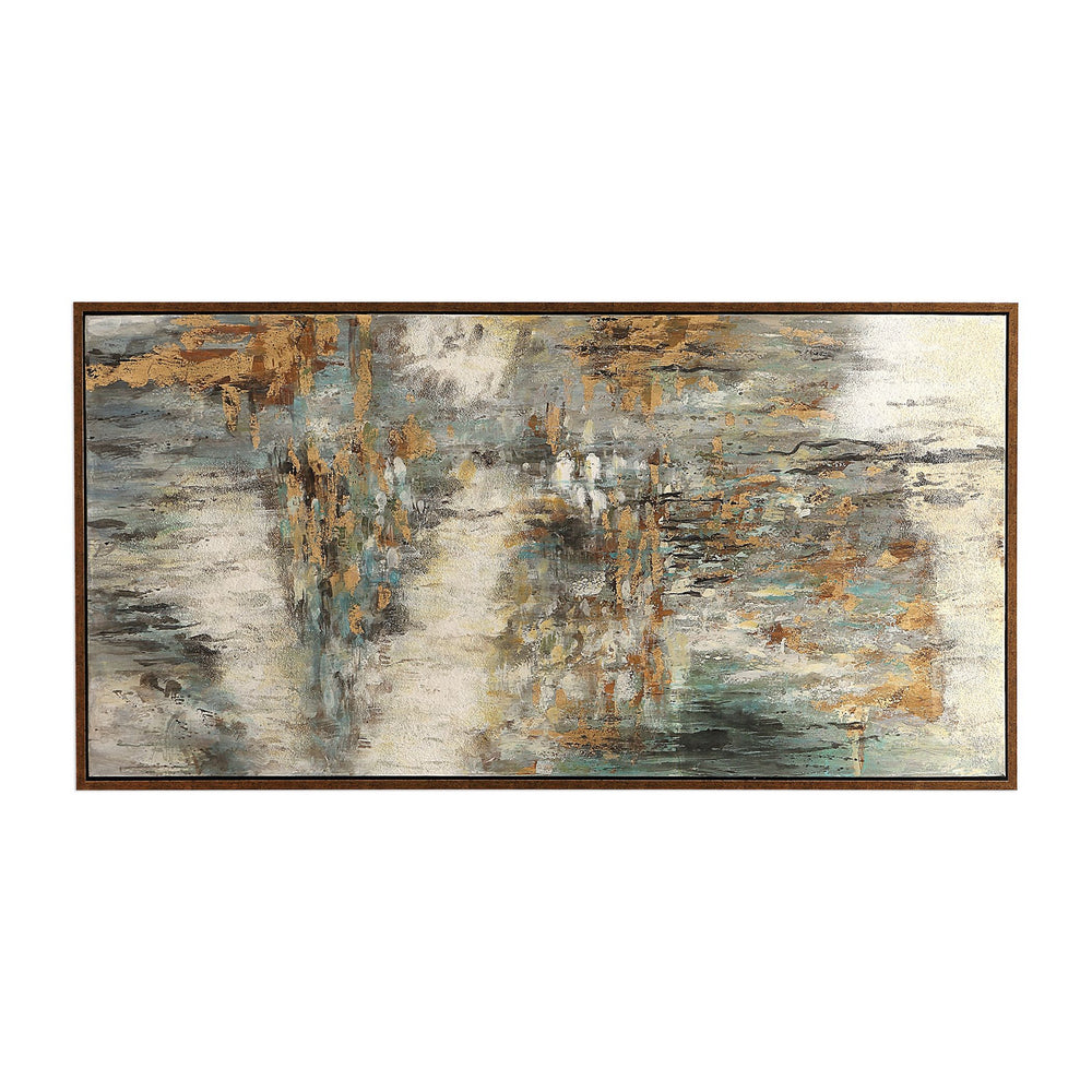 Uttermost - Wall Art - Behind The Falls - Antique Copper Bronze- Union Lighting Luminaires Decor