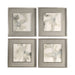 Uttermost - Wall Art, S/4 - Divination - Silver Leaf- Union Lighting Luminaires Decor