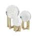 Arteriors - Sculptures, Set of 3 - Macarthurs - Clear- Union Lighting Luminaires Decor