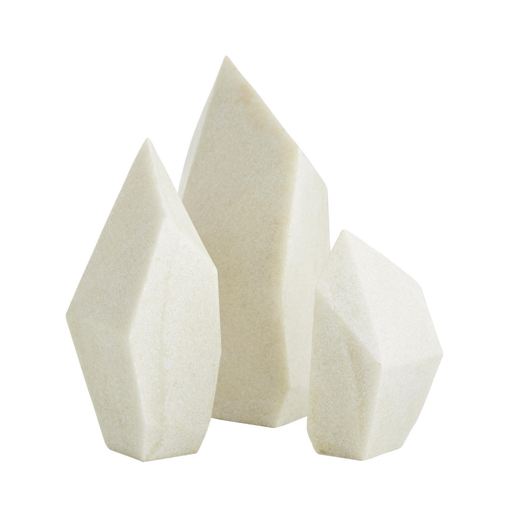 Arteriors - Sculptures, Set of 3 - Nerines - Faux Marble- Union Lighting Luminaires Decor