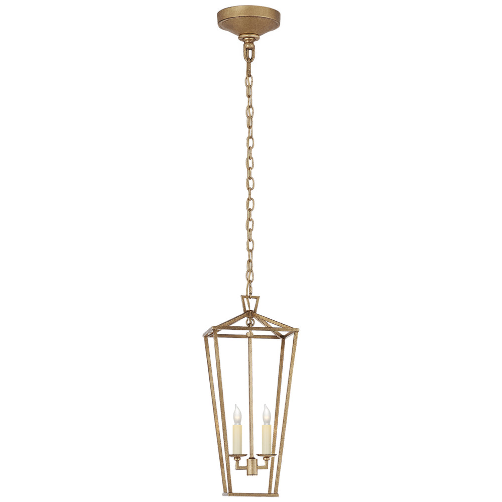 Visual Comfort Signature Canada - Two Light Lantern - Darlana - Gilded Iron- Union Lighting Luminaires Decor