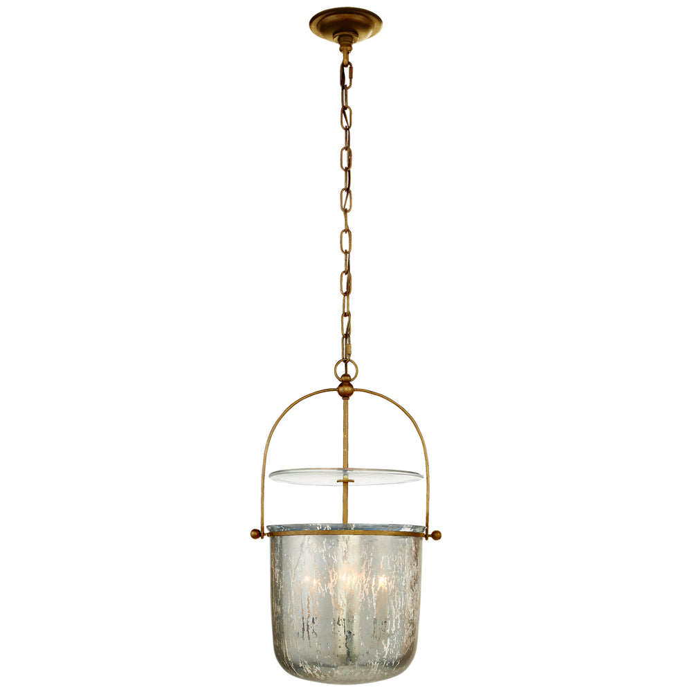 Visual Comfort Signature Canada - Four Light Lantern - Lorford - Gilded Iron- Union Lighting Luminaires Decor