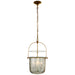 Visual Comfort Signature Canada - Four Light Lantern - Lorford - Gilded Iron- Union Lighting Luminaires Decor