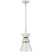 Visual Comfort Signature Canada - One Light Pendant - Alborg - Polished Nickel- Union Lighting Luminaires Decor