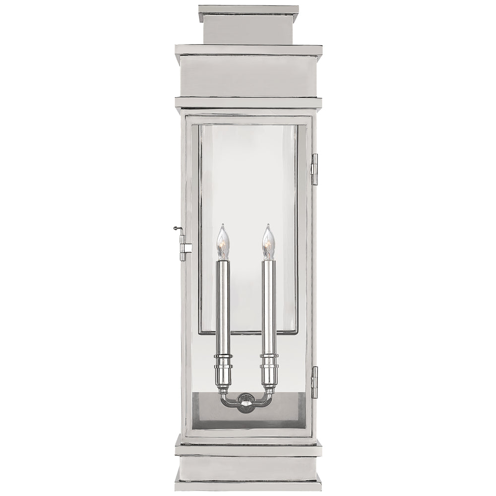 Visual Comfort Signature Canada - Two Light Wall Lantern - Linear Lantern - Polished Nickel- Union Lighting Luminaires Decor