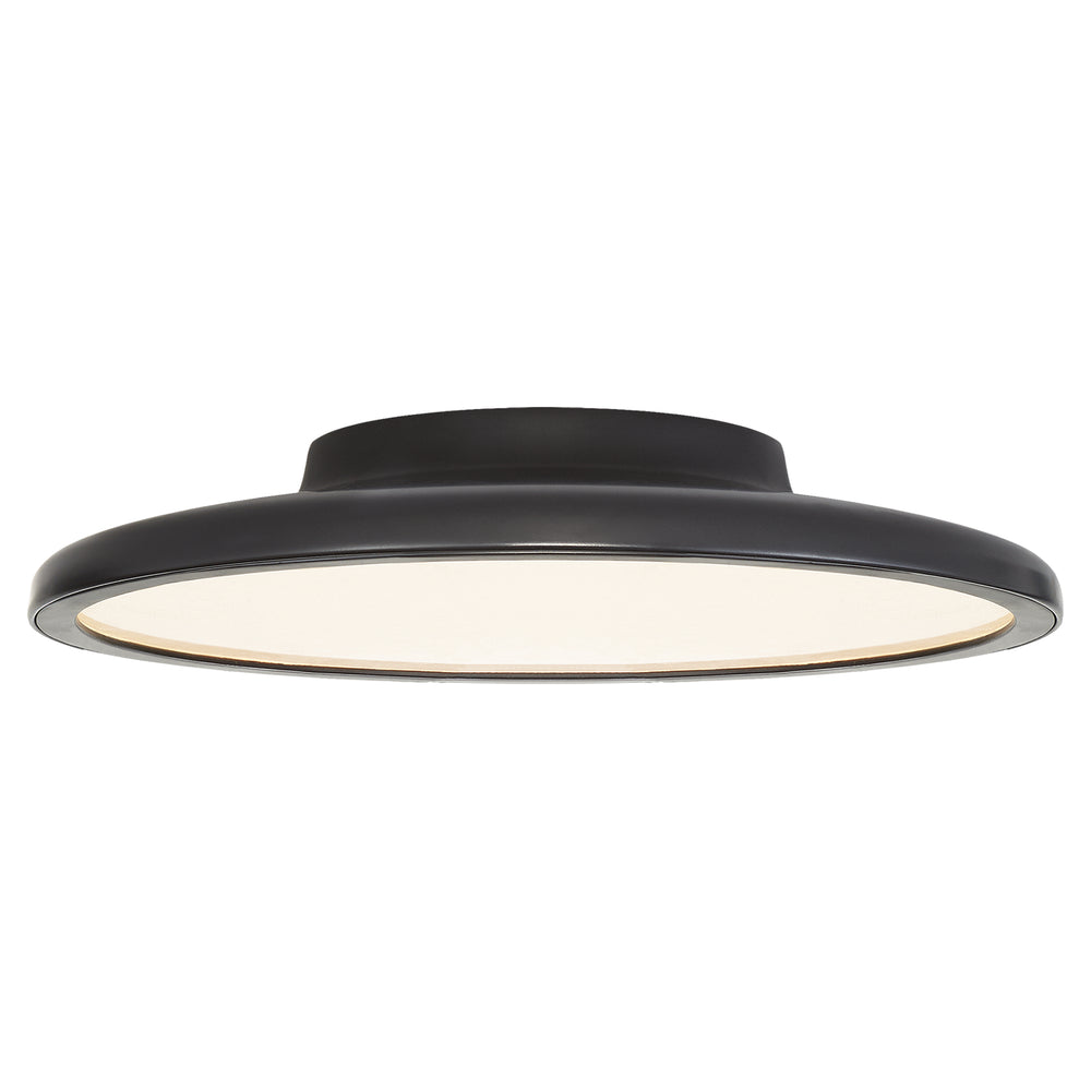 Visual Comfort Signature Canada - LED Flush Mount - Dot - Matte Black- Union Lighting Luminaires Decor