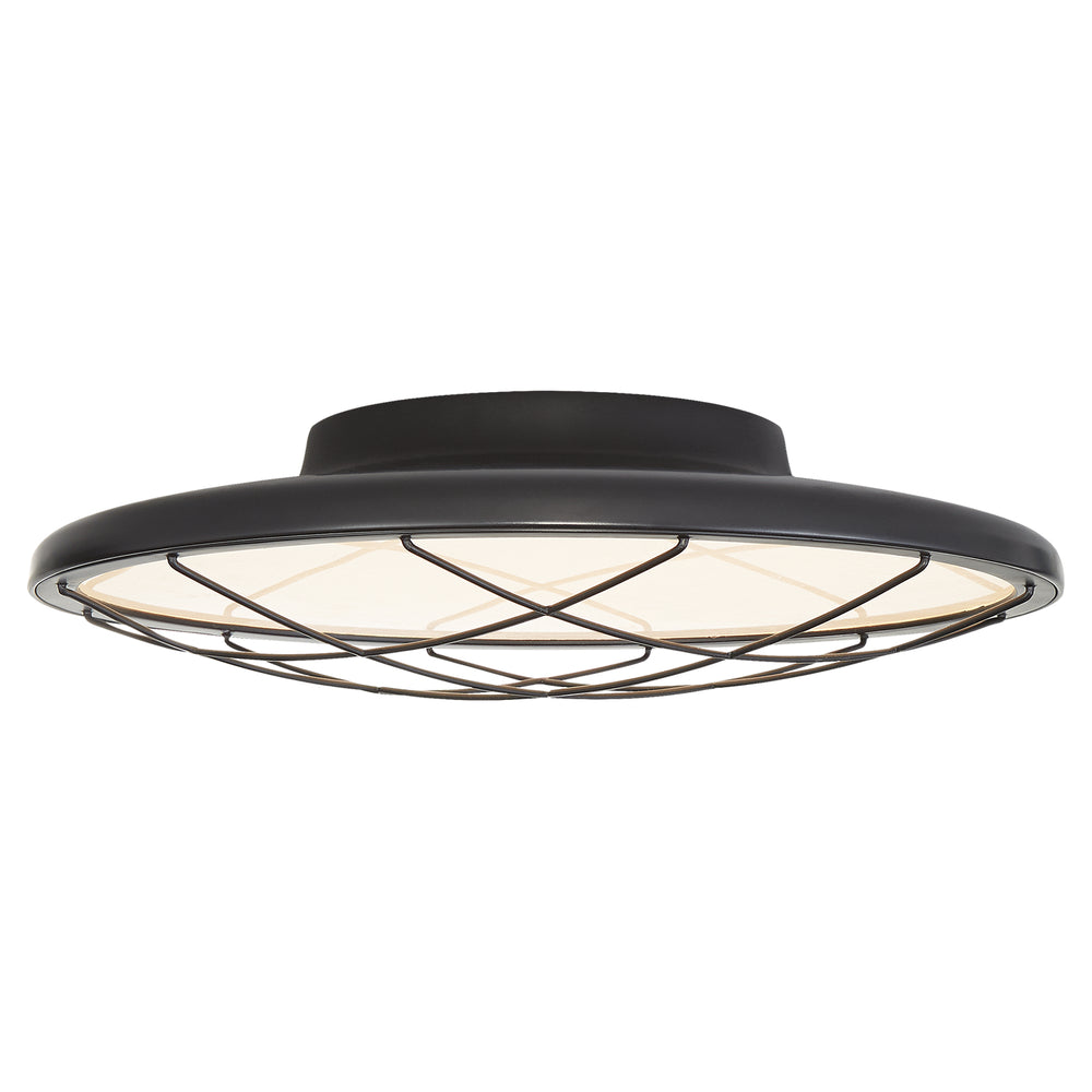 Visual Comfort Signature Canada - LED Flush Mount - Dot - Matte Black- Union Lighting Luminaires Decor