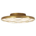 Visual Comfort Signature Canada - LED Flush Mount - Dot - Natural Brass- Union Lighting Luminaires Decor
