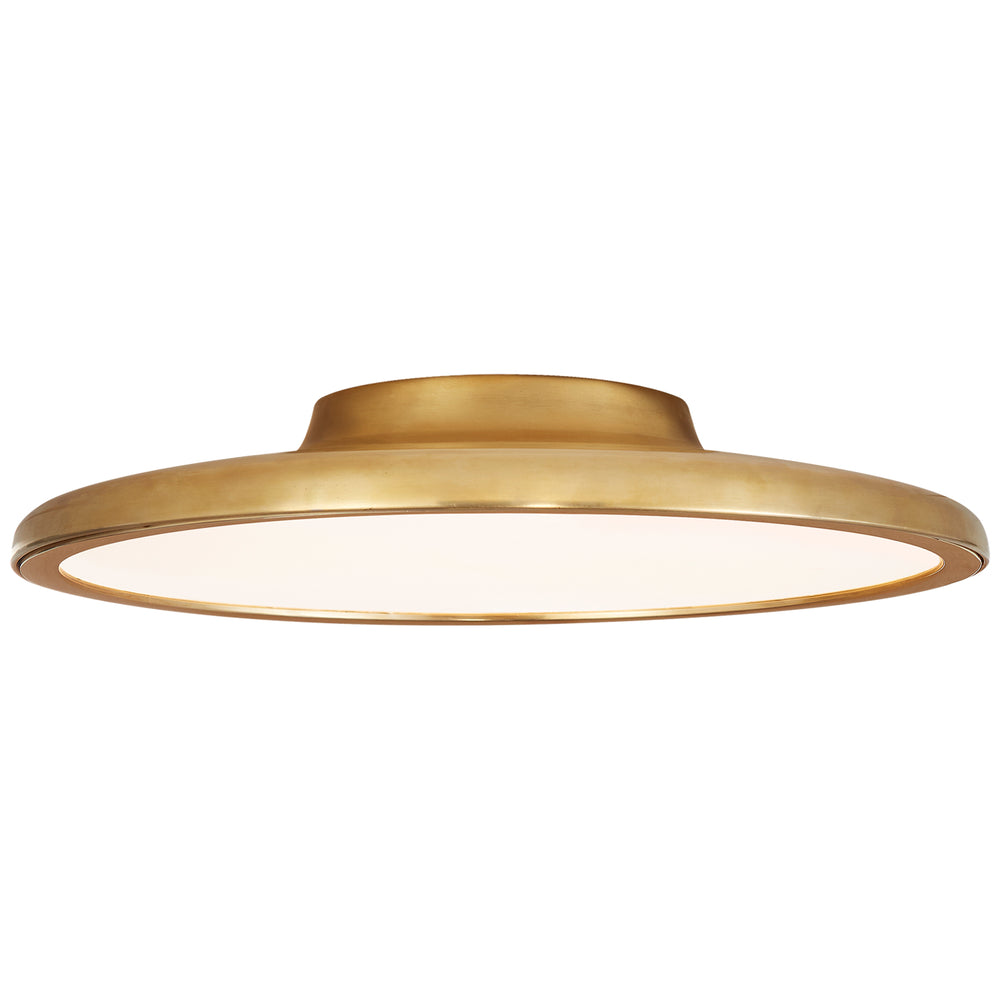Visual Comfort Signature Canada - LED Flush Mount - Dot - Natural Brass- Union Lighting Luminaires Decor