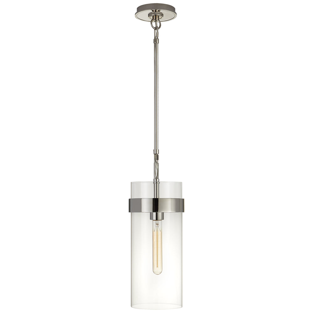 Visual Comfort Signature Canada - One Light Pendant - Presidio - Polished Nickel- Union Lighting Luminaires Decor