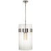 Visual Comfort Signature Canada - Four Light Pendant - Presidio - Polished Nickel- Union Lighting Luminaires Decor