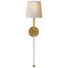 Visual Comfort Signature Canada - One Light Wall Sconce - Camille - Hand-Rubbed Antique Brass- Union Lighting Luminaires Decor