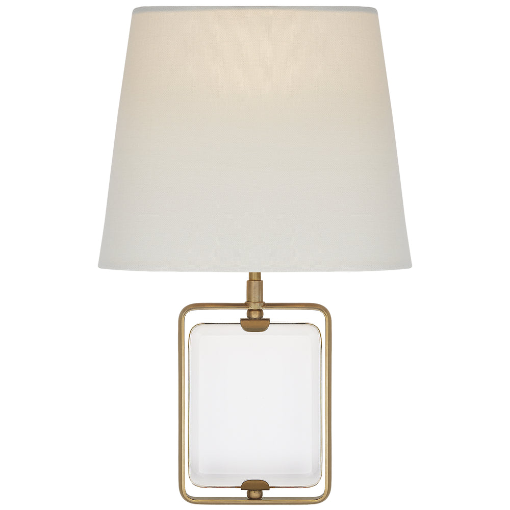 Visual Comfort Signature Canada - One Light Wall Sconce - Henri - Crystal and Hand-Rubbed Antique Brass- Union Lighting Luminaires Decor