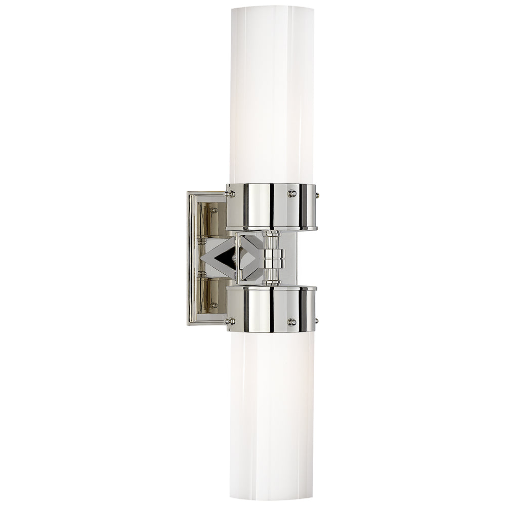 Visual Comfort Signature Canada - Two Light Bath Sconce - Marais - Polished Nickel- Union Lighting Luminaires Decor
