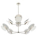 Visual Comfort Signature Canada - Eight Light Chandelier - Osiris - Polished Nickel- Union Lighting Luminaires Decor